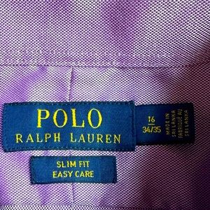 Ralph Lauren Purple Dress Shirt